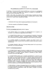 Page 1 ACTA N° 44 DEL CONSEJO DE LA AGENCIA DE CALIDAD ...