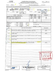 Page 1 COMISIÓN FEDERAL DE ELECTRICIDAD Se. o. sé = 3. Con ...