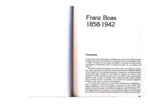 Page 1 Franz Boas 1858-1942 Antecedentes Aunque hubo muchos ...