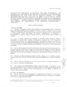 Page 1 ICED-DA/FLA-003/2015 CONTRATO DE PRESTACIÓN DE ...