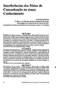 Page 1 Interferências dos Meios de Comunicação no nosso ...