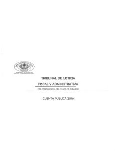 Page 1 TRIBUNAL DE JUSTICA FSCAL Y ADNANSTRATVA