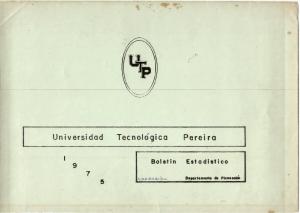 Page 1 Universidad Tecnolo gica Pereir a B o et in Est o distico 5 co 2