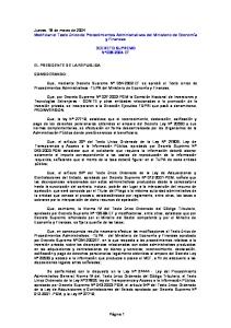 Página 1 Jueves, 18 de marzo de 2004 Modifican el Texto ... - MEF