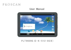 PLT9609(CK-512-8GB)-user manual-2.cdr - FCC ID