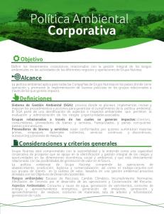 Política Ambiental Corporativa