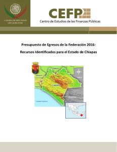 Presupuesto de Egresos de la Federación 2016: Recursos ... - CEFP