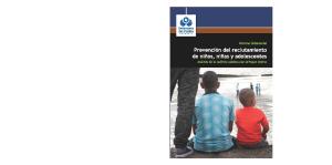 Prevención del reclutamiento de niños, niñas y adolescentes