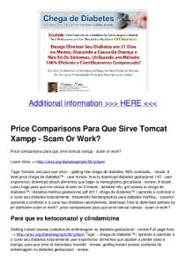 Price Comparisons Para Que Sirve Tomcat Xampp - Scam Or ...