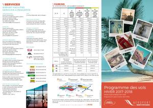 programme des vols - Aéroport de Biarritz