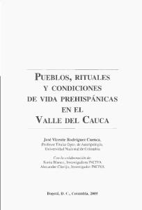 Pueblos, rituales y condiciones de vida prehispánica en el Valle del ...