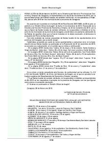 RESOLUCIÓN de 28 de febrero de 2013, de la Directora del Servicio ...