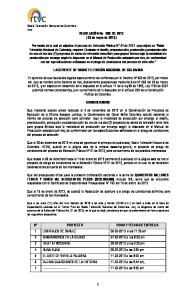 RESOLUCIÓN No 090 DE 2013