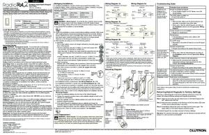 Returning Hybrid Keypads to Factory Settings English - Staub