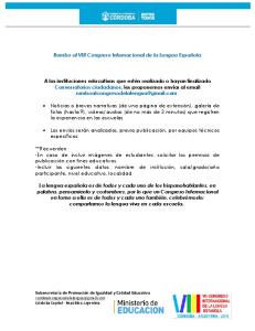 Rumbo al VIII Congreso Internacional de la Lengua Española A las