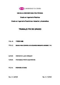 SCADA para control de acuarios mediante Arduino y VB - ruc@udc