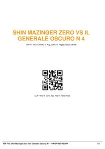 shin mazinger zero vs il generale oscuro n 4 -98pdf ...  AWS