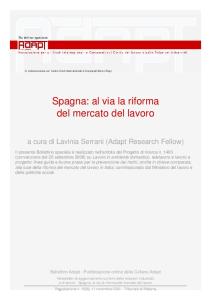 Spagna: al via la riforma del mercato del lavoro - Bollettino Adapt