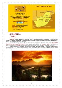 SUDÁFRICA Clásica - Cultura africana y viajes