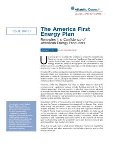 The America First Energy Plan