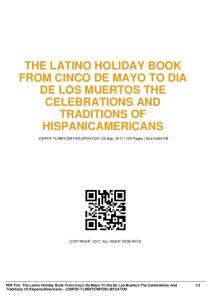 the latino holiday book from cinco de mayo to dia de ...  AWS