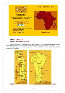 TOGO y BENIN Etnias, naturaleza y vudú - Cultura africana y viajes