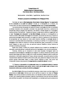 Trabajo Práctico n°3 Didáctica Especial I: Educación Inicial Prof ...