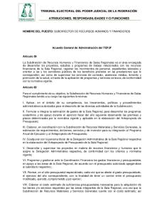 tribunal electoral del poder judicial de la federación atribuciones