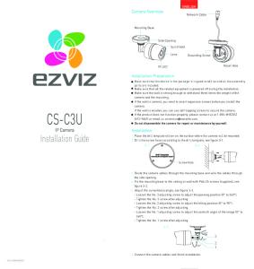 UD.6L0208A0025A01_Installation Guide of C3U_V1.1.0 ... - EZVIZ