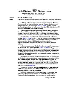 UnitedNations NationsUnies