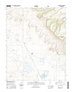 USGS 7.5-minute image map for Ambrosia Lake, New Mexico