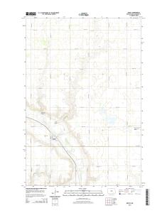 USGS 7.5-minute image map for Dickey, North ... - The National Map