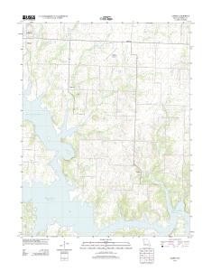 USGS 7.5-minute image map for Gaines, Missouri - The National Map