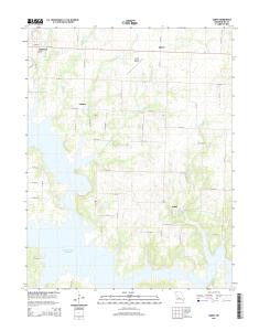 USGS 7.5-minute image map for Gaines, Missouri - The National Map