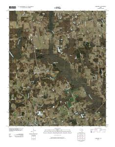 USGS 7.5-minute image map for Harvard TX - The National Map