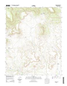 USGS 7.5-minute image map for Moquino, New ... - The National Map