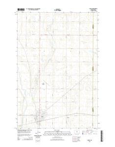 USGS 7.5-minute image map for Oakes, North ... - The National Map