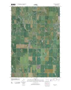 USGS 7.5-minute image map for Page_SW ND - The National Map