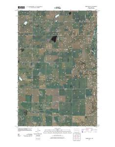 USGS 7.5-minute image map for Sanborn_SE ND - The National Map