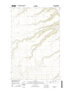 USGS 7.5-minute image map for Sawyer SW ... - The National Map