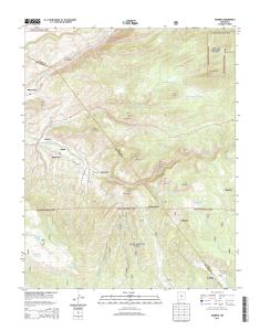 USGS 7.5-minute image map for Trampas, New ... - The National Map