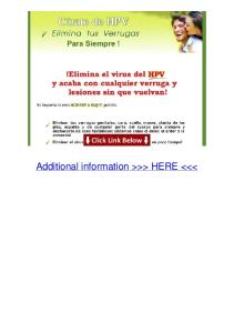 Website Como Curar el HPV | Tratamiento Papiloma Humano | Cura